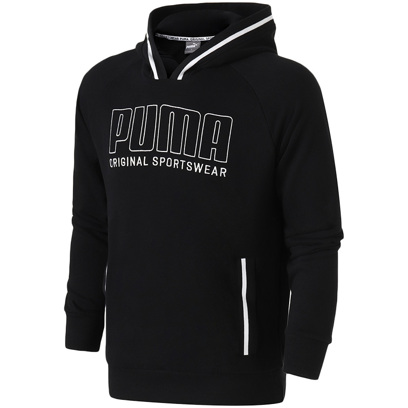 PUMA彪马男装休闲套头衫连帽卫衣运动服844128