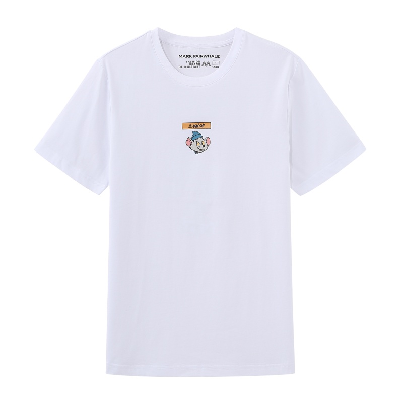 【新】马克华菲2020夏季新款男士印花短袖T恤潮