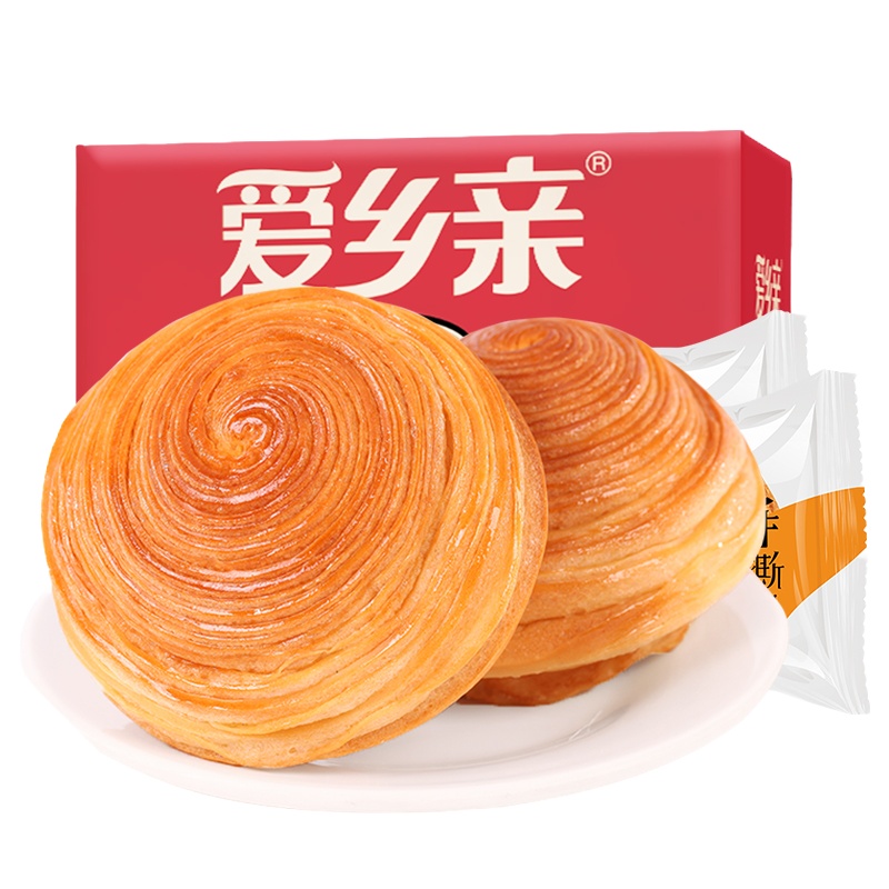 爱乡亲手撕面包500g奶香原味面包蛋糕饼干早餐糕点原味办公室休闲零食整箱