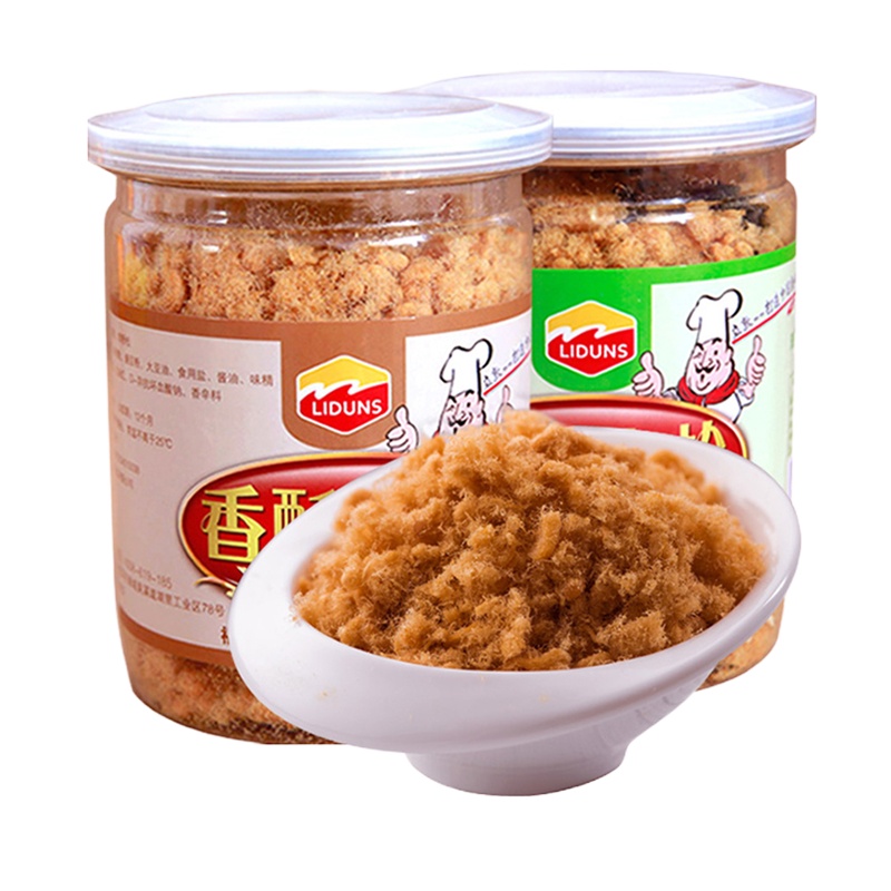 晋唐海苔肉松海苔味130g*2罐