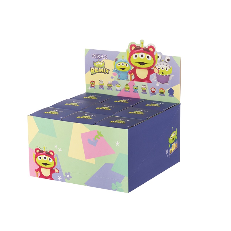 名创优品(miniso) 皮克斯系列变装三眼仔盲盒摆件(混)创意玩偶