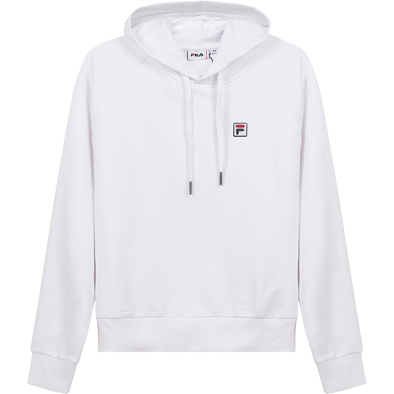 FILA 斐乐 女士 棉/聚酯纤维加绒款连帽长袖卫衣运动衫 687272