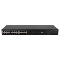 华三(H3C)MS4520V2-28S 24口千兆电 4口万兆光口非网管二层汇聚 安防交换机 监控专用