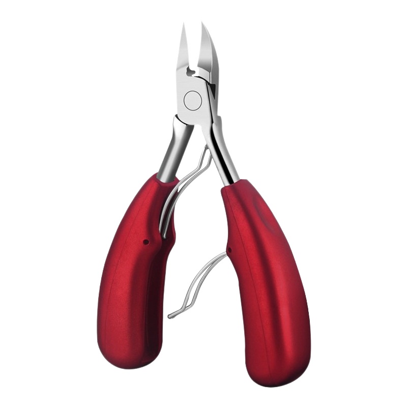 鹰嘴钳红色甲沟专用指甲刀修脚刀脚趾甲嵌甲钳指甲剪不锈钢灰指甲钳炎