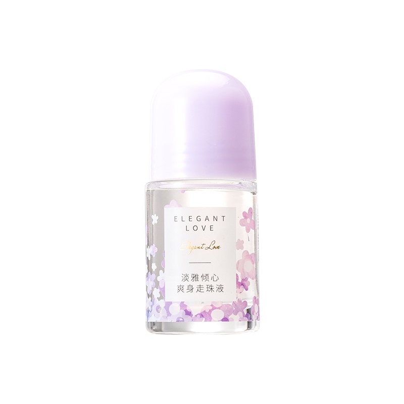 名创优品(miniso) 爽身走珠液女香体腋下夏季淡香自然除异味温和果香[淡雅倾心爽身,30g便携装]