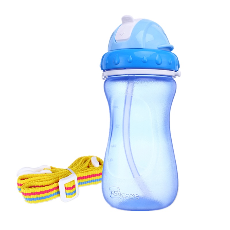 easycare伊斯卡尔安全儿童水壶婴儿吸管杯防漏喝水杯宝宝学饮杯