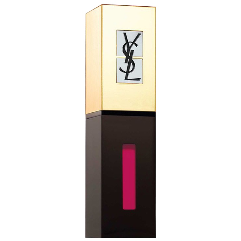 [国内专柜版 专柜礼袋 礼盒装]圣罗兰唇釉6ml 纯色唇釉219# 粉嫩草莓色 赠定制礼盒