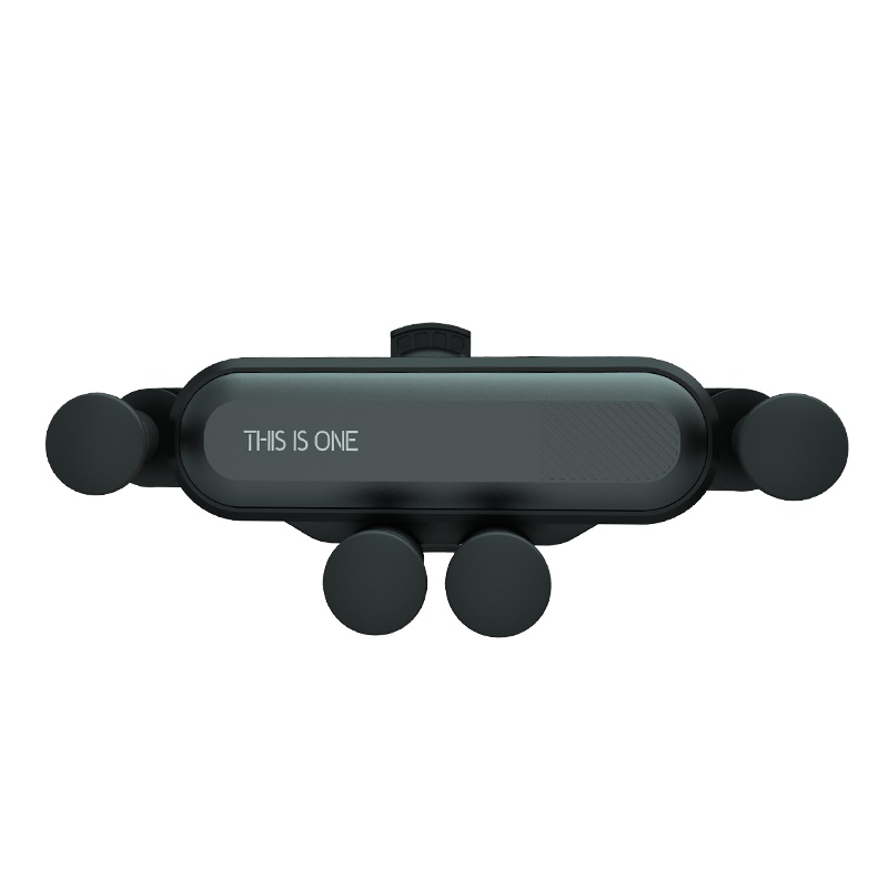 COY车载手机支架汽车导航支架出风口卡扣式重力通用支架华为小米苹果 一条重力车载支架(宝石青)