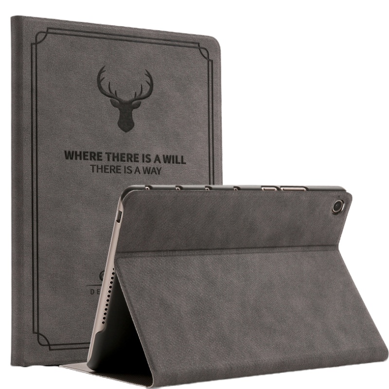 适用于华为平板M5青春版8.0英寸复古鹿头保护套