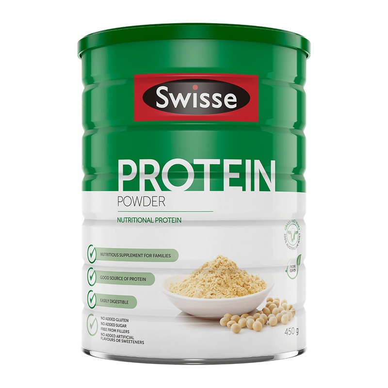 [热巴同款]Swisse斯维诗混合固体蛋白粉450g营养代餐成人蛋白粉