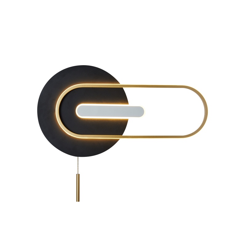 惜光者北欧现代壁灯客厅电视背景墙灯卧室过道装饰壁灯轻奢简约灯具3261