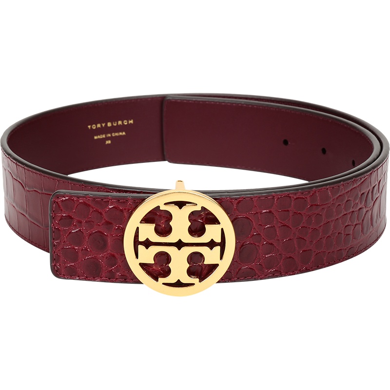 TORY BURCH 托里·伯奇 TB腰带 女士 皮革板扣式皮带腰带 74933