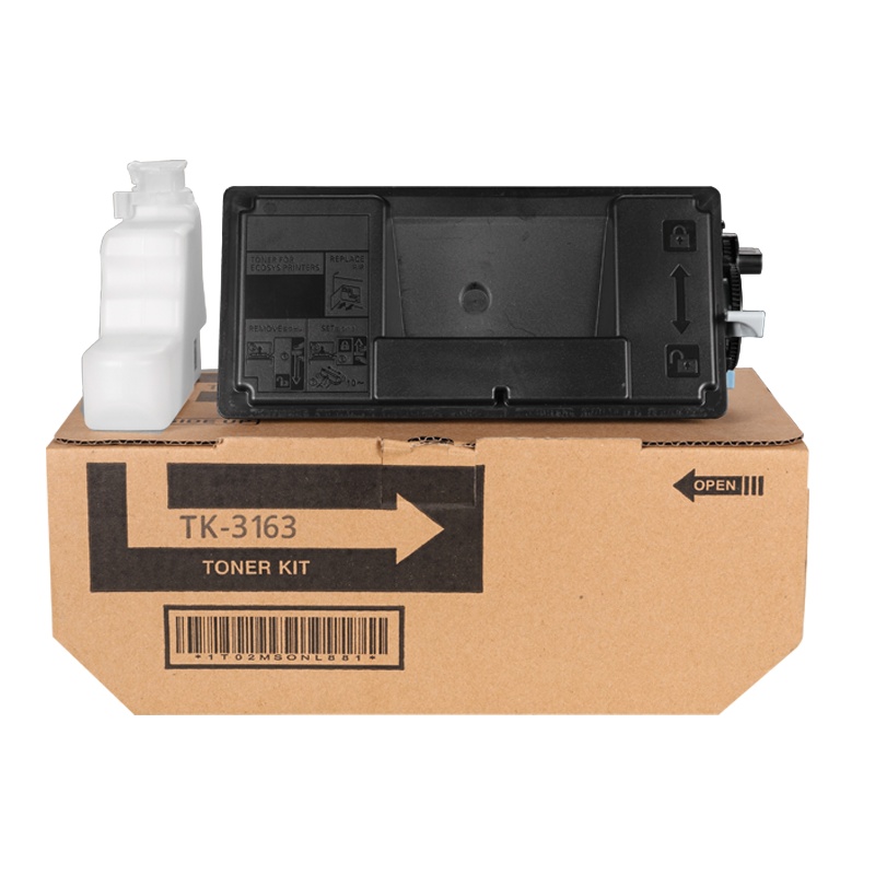 彩格TK-3163硒鼓(墨粉)黑色单支装(适用京瓷P3045dn)打印页数:12500