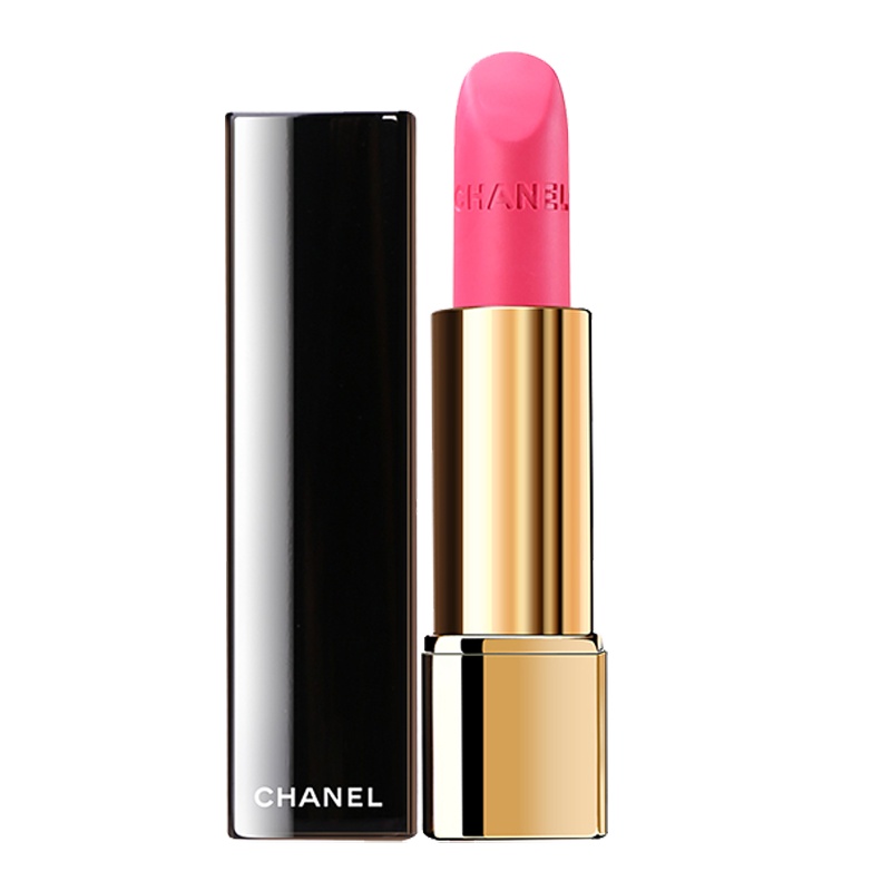【专柜正品】香奈儿口红Chanel女士唇膏持久保湿生日礼物礼品送女友 丝绒42#荧光粉