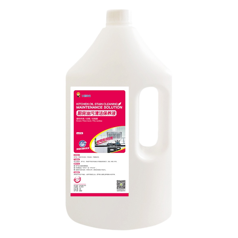 帮客材配[清洗专用]苏宁帮客厨房油污清洁保养液5斤装 全植物配方 2.5l/桶 6桶/箱 270元/箱 免邮