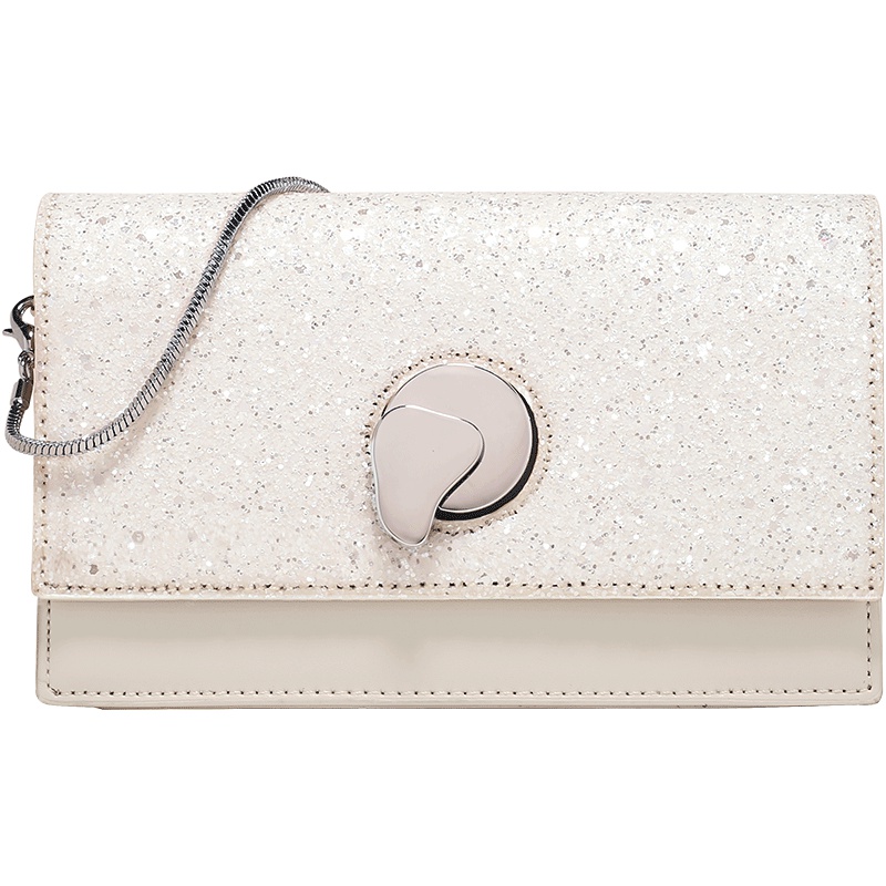 2019高级感洋气百搭链条包单肩斜挎小方包