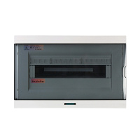 西门子(SIEMENS)16回路强电布线箱 空气开关箱配电箱透明色