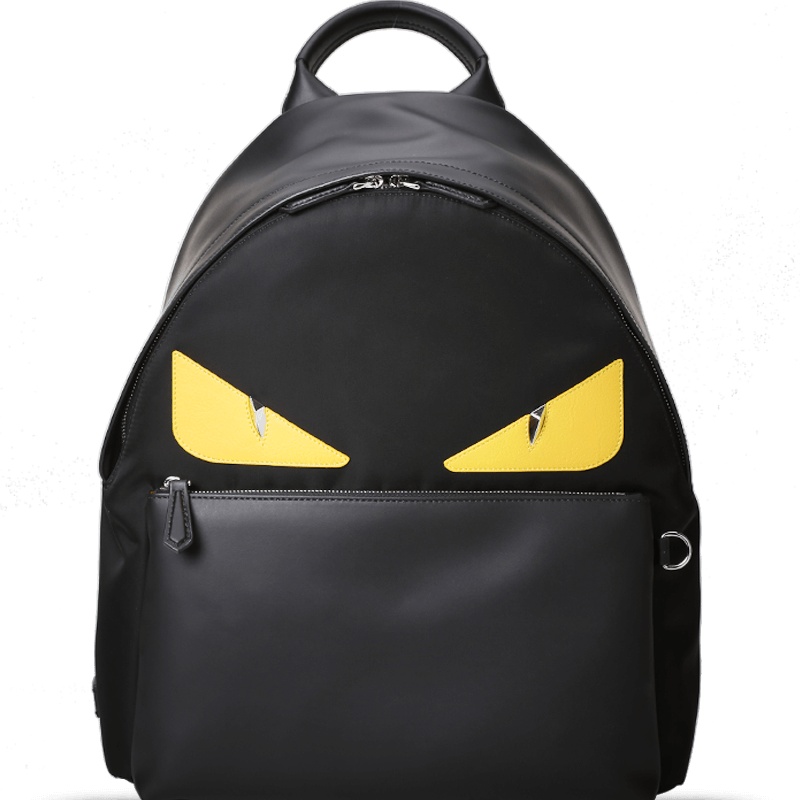 预订FENDI/芬迪 小怪兽黄眼睛双肩包 7VZ012