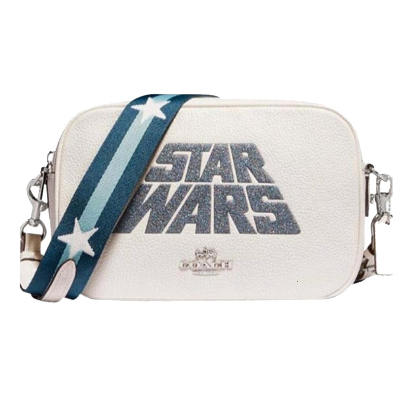 [限量]蔻驰(COACH)星球大战联名款真皮/涂层帆布 男女通用 拉链款相机包斜挎包单肩包