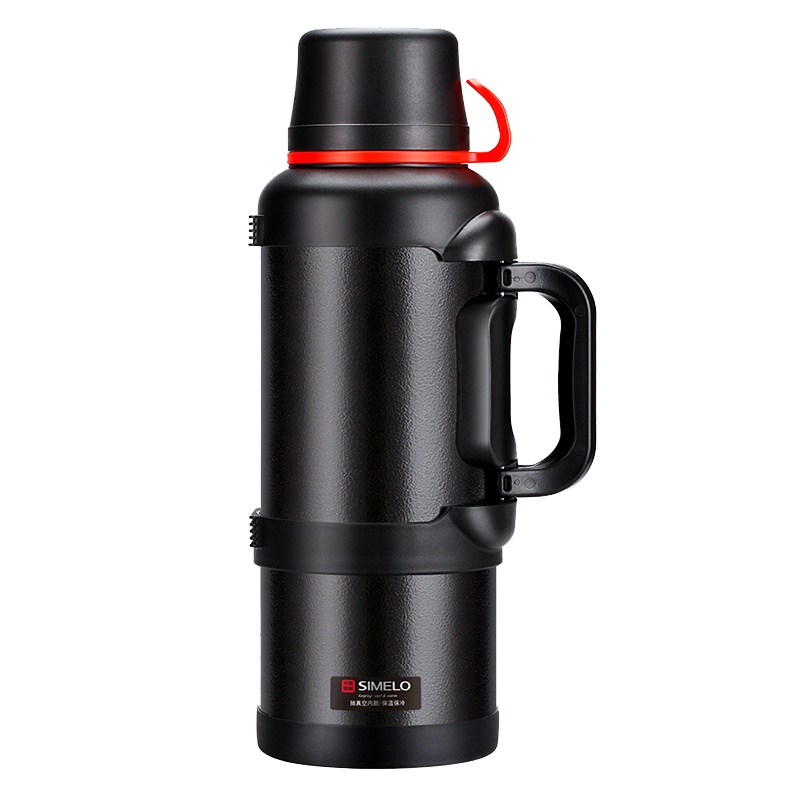 SIMELO印象京都系列户外大容量车载旅行壶3.6L(典雅黑)