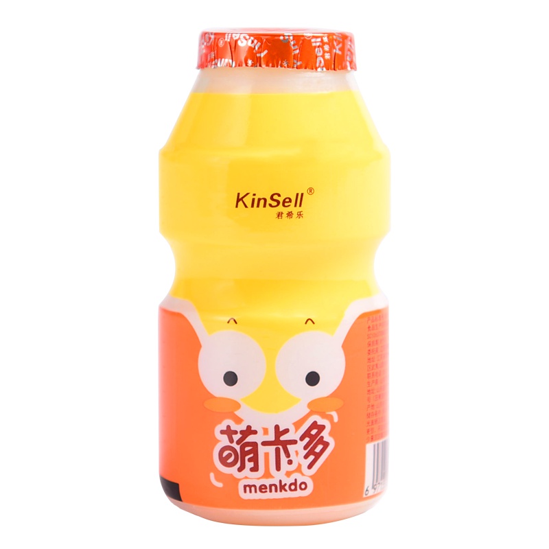 萌卡多乳酸菌饮品100ml*5瓶膜包 益生菌 原味酸奶饮品