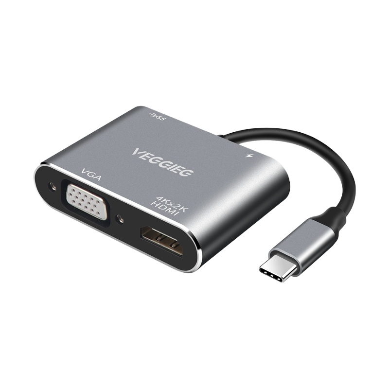 4合1双屏同显款拓展坞