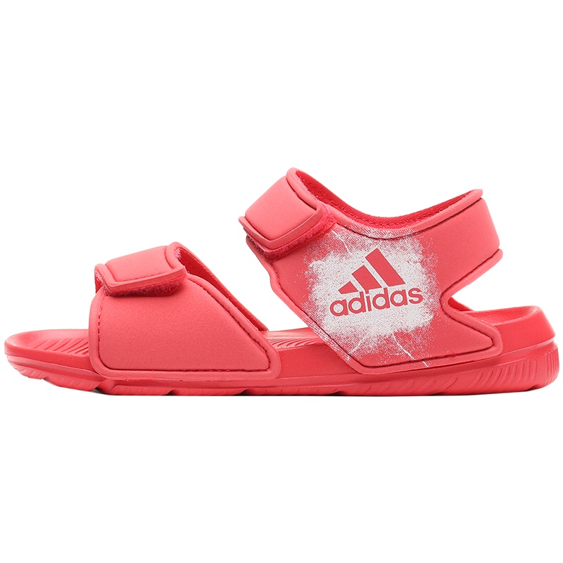 阿迪达斯童女小童凉鞋ALTASWIM C魔术贴涉水沙滩鞋BA7849