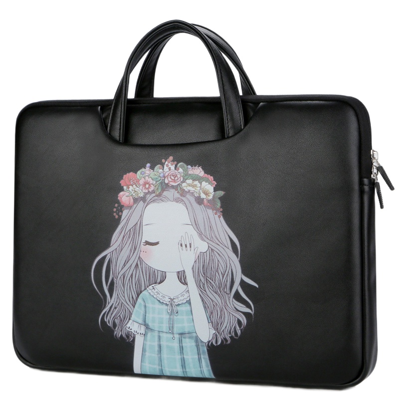 笔记本电脑包适用联想苹果小米pro13.3手提macbook华为荣耀14女air13内胆15戴尔15.6寸小清新华硕惠普