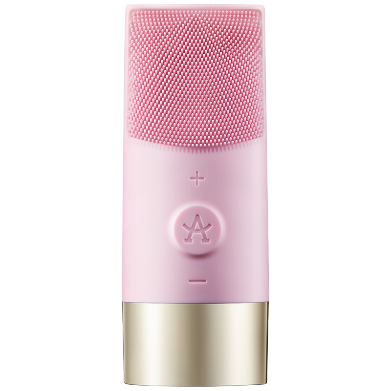 荷兰艾优APIYOO洗脸仪D7 硅胶洁面仪 震动清洁面部刷毛 充电式洗脸仪 男女通用 粉