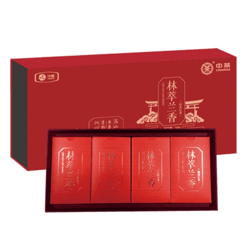 中粮中茶林萃兰香经典红茶礼盒