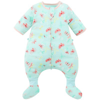 米乐鱼 宝宝睡袋婴儿防踢被薄款睡袋分腿可拆大中童睡袋空调房适