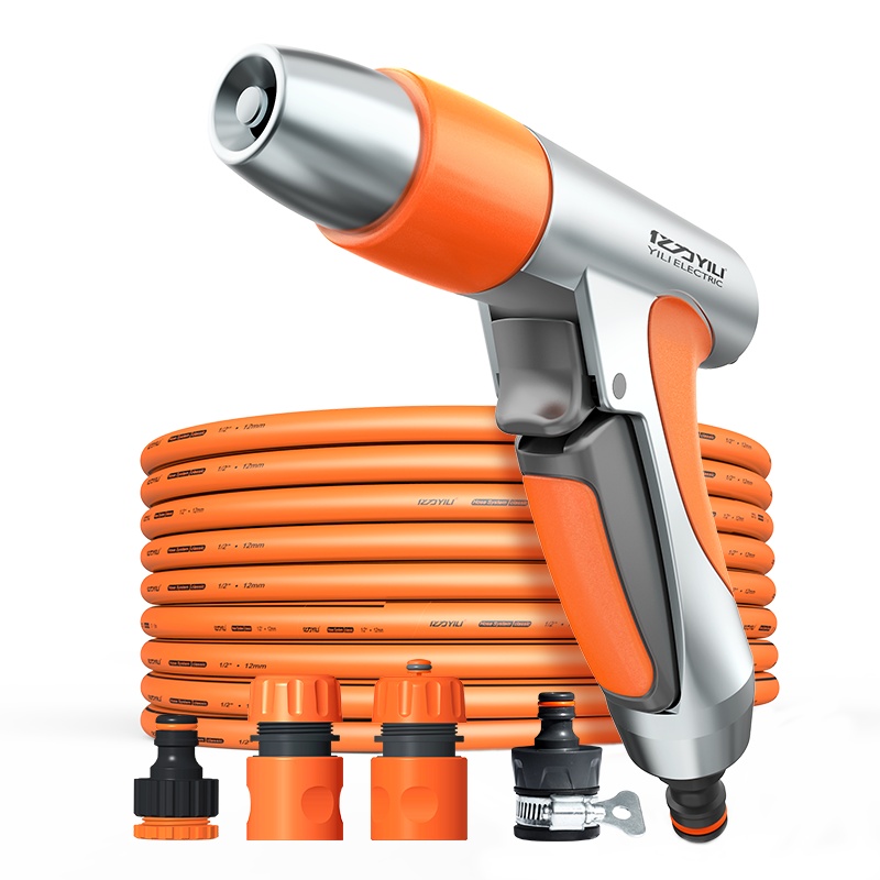 亿力 YILI 家用洗车水枪 高压洗车水枪 园艺浇花水枪雨伞状水柱状伞尖状等水型