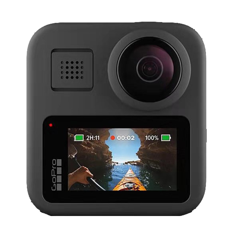 GoPro MAX全景相机高清运动相机水下潜水 4K户外防水摄像机vlog 官方标配 MAX+双充+64G卡