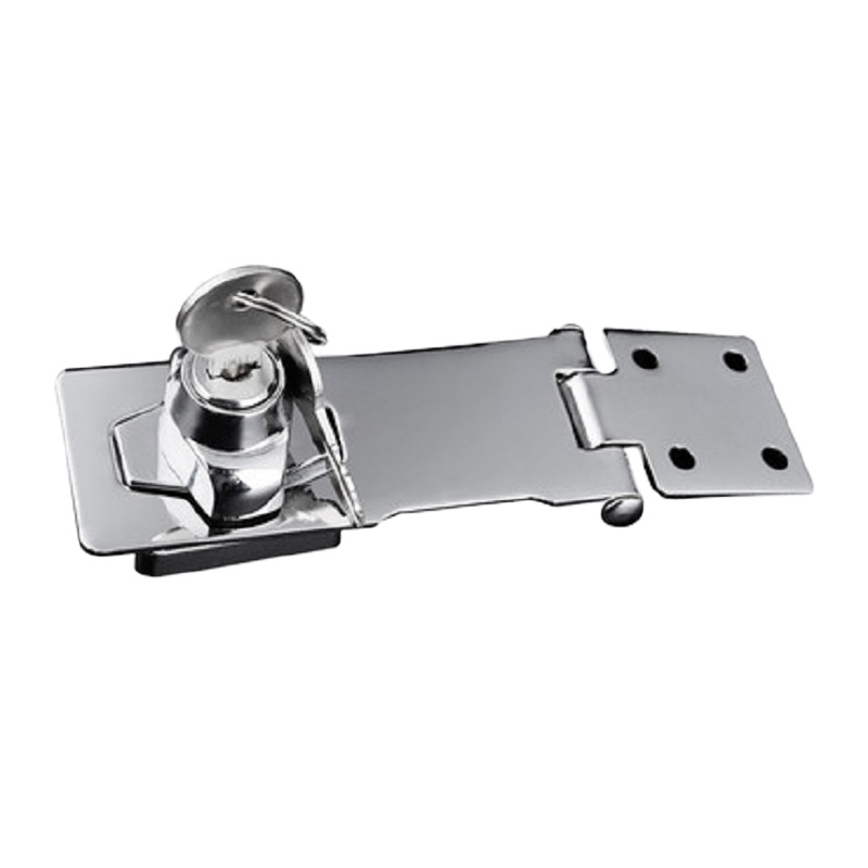 宏建 搭扣柜子锁扣 鞋柜锁抽屉箱锁免开孔铁柜锁