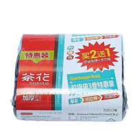 茶花 垃圾袋3卷特惠装(45*55) 25只/包