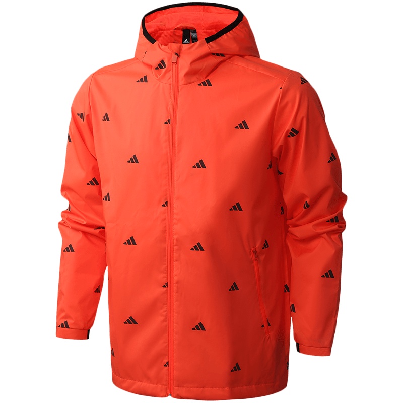 阿迪达斯男服外套夹克防风服休闲运动服FM9421