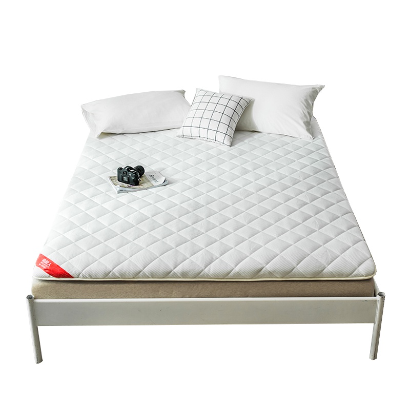 南极人NanJiren 床褥 加厚榻榻米床垫 双人垫子褥子垫被 白色