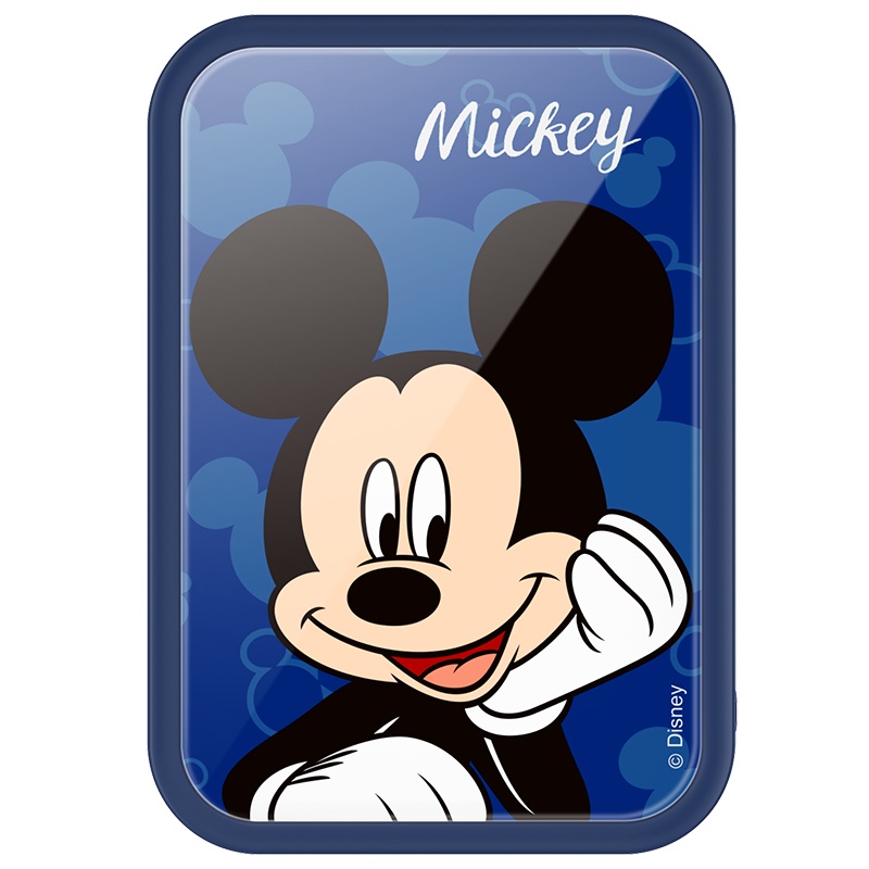 迪士尼充电宝小巧便携镜面卡通可爱迷你创意女生10000毫安快充大容量适用于苹果安卓华为手机充电宝移动电源