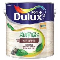 多乐士(dulux)森呼吸净味竹炭抗苯抗甲醛全效木器漆(白色底漆)A7106哑光2.5kg