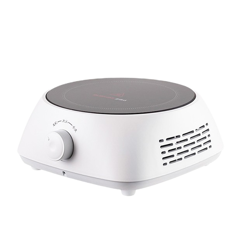 企购优品多喜达迷你电陶炉茶炉小型煮茶器烧水火锅煮面光波炉家用小电磁炉 白炉+1000ML玻璃壶(送六小杯)