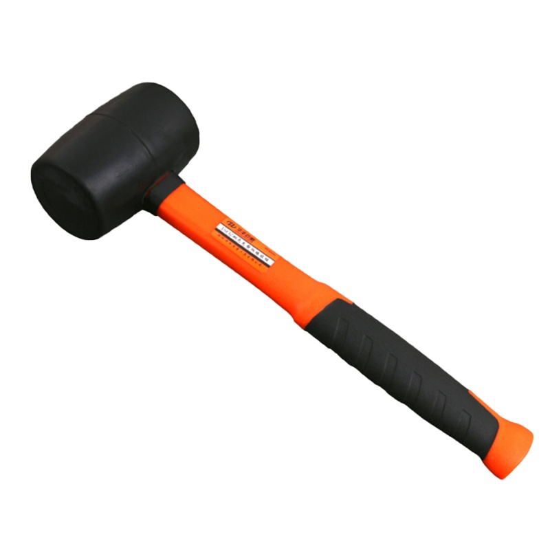 华丰巨箭 国际款包塑柄橡胶锤HF-8524224G 24