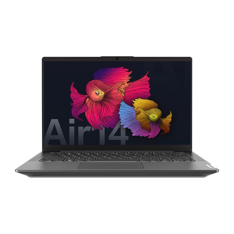 联想(Lenov小新 Air14 2021 R5-5500 16G 512G固态 W10 指纹识别 背光键盘 14.英寸笔记本电脑 银灰 高色域