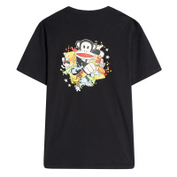 Paul Frank/大嘴猴2019夏季新款T恤男印花半袖韩版宽松圆领上衣潮