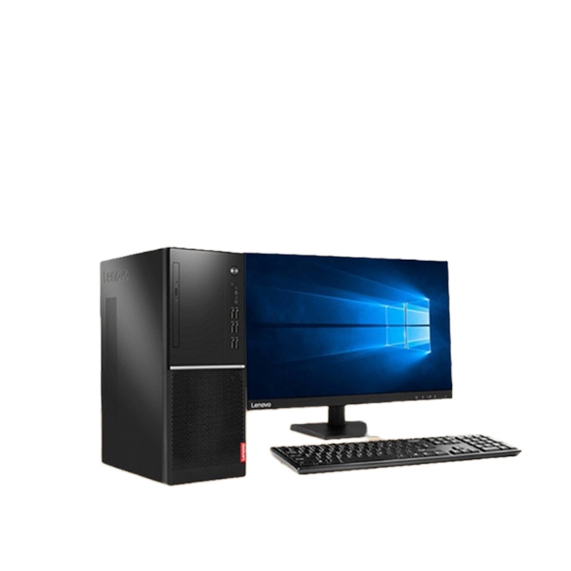 联想(Lenovo) 扬天M6610D台式电脑 27寸显示器 I5-9400 4G 1T+128G WIN10 定制