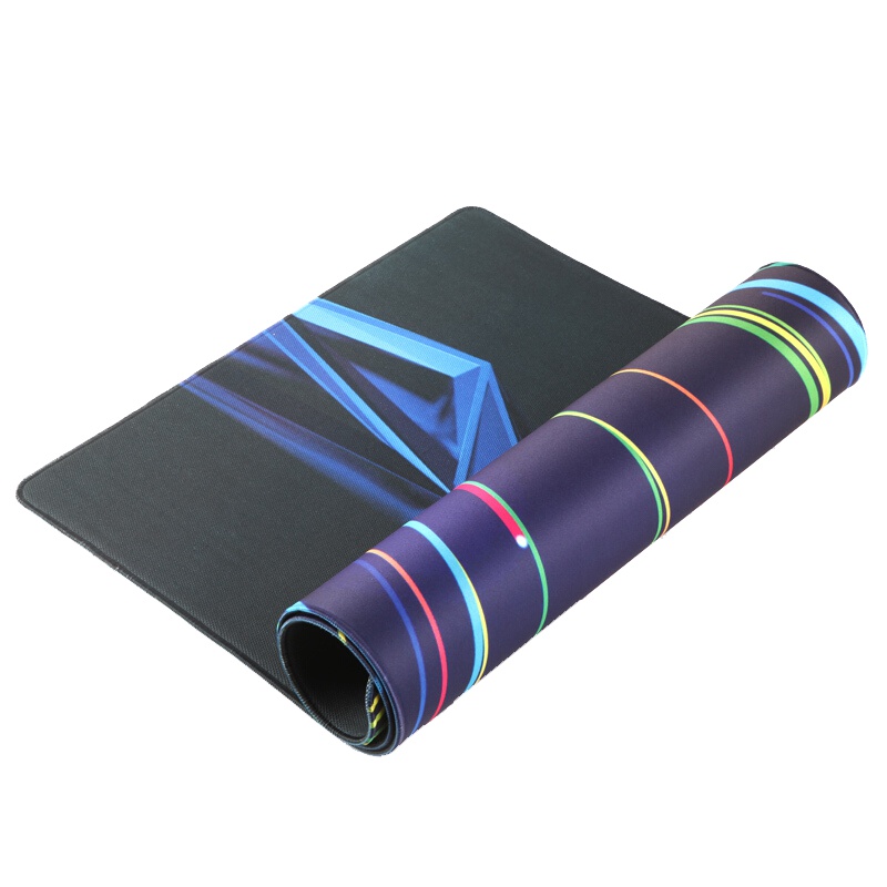 灵蛇(LINGSHE)双面超大鼠标垫 正面粗面鼠标垫 反面细面鼠标垫 粗细双面鼠标垫S210双图