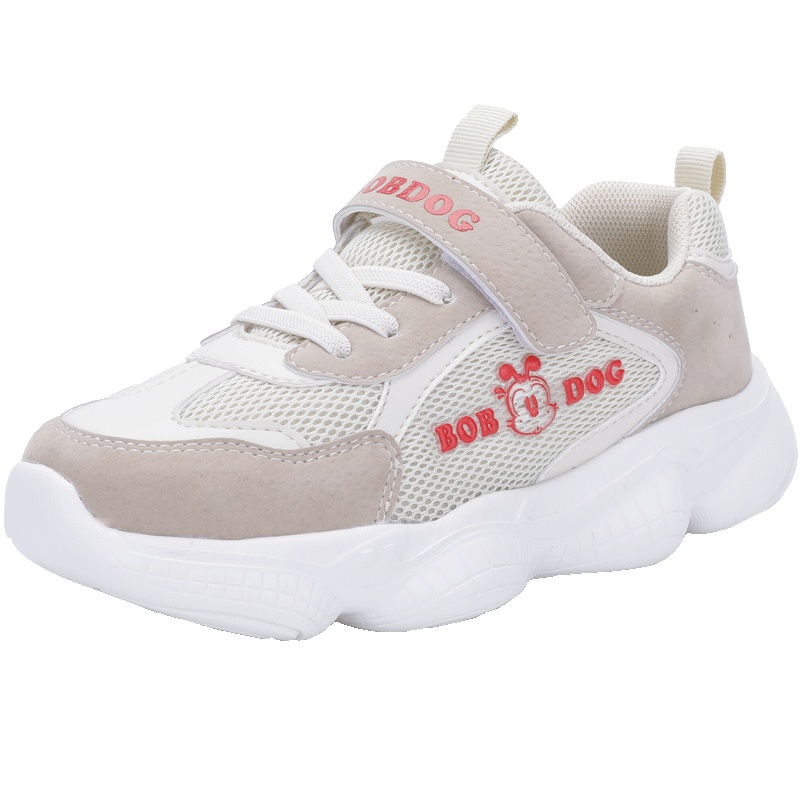 巴布豆童鞋男童运动鞋2019春款透气春秋中大童儿童鞋子