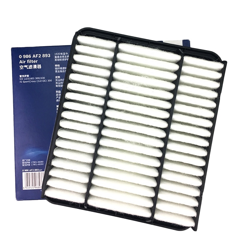博世(BOSCH)空气滤清器 0986AF2893丰田皇冠红旗盛世雷克萨斯GS300/GS450h