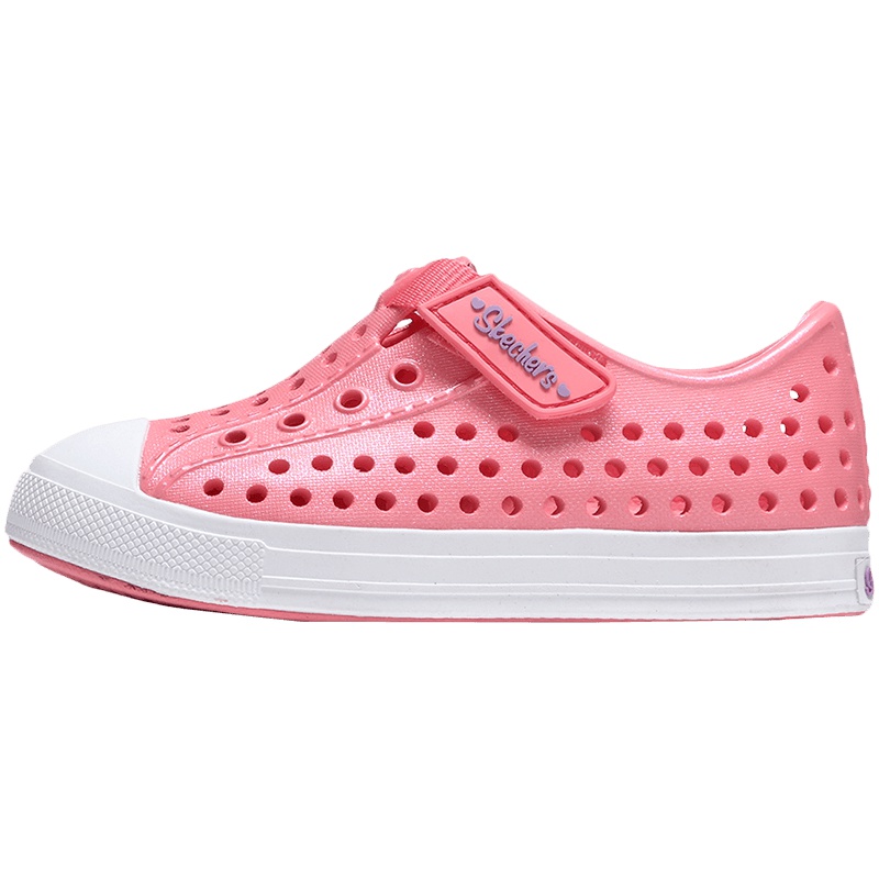 Skechers斯凯奇女童鞋凉鞋夏季轻质透气洞洞鞋86944N/P NK 86944N/PNK粉红