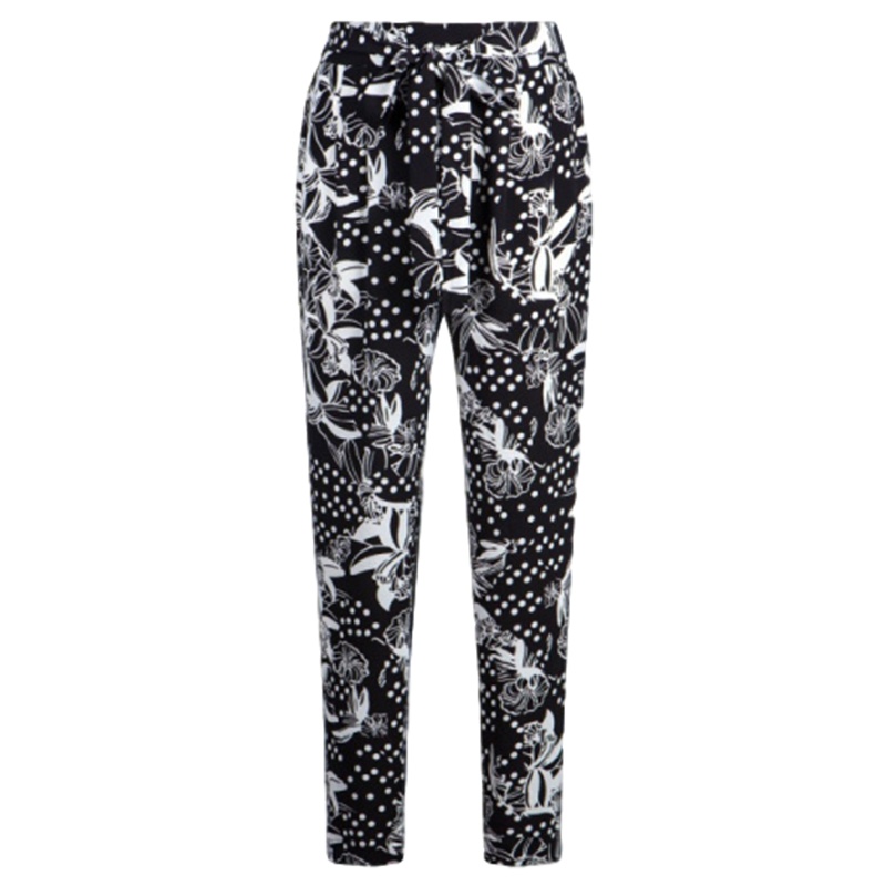 【福利款】拉夏贝尔印花混色撞色休闲裤