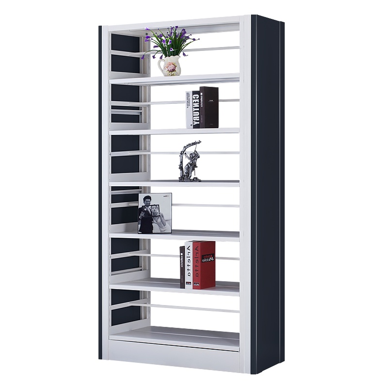 【红心家居】落地书架现代简约多用摆物架书架可调节加厚层板一列1节